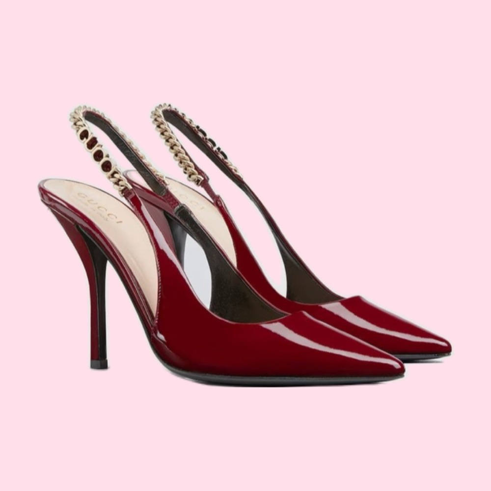 Gucci Signoria Slingback Heels